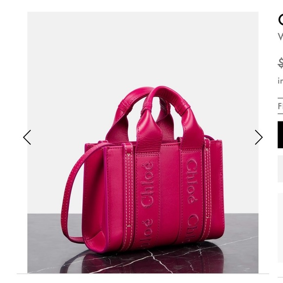 Chloe Handbags - NWT Chloe woody tote